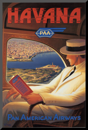 Havana Mounted Print Havana Mounted Print