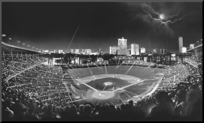Wrigley Field Mounted Print Wrigley Field Mounted Print