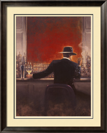 Cigar Bar Framed Print Cigar Bar Framed Print