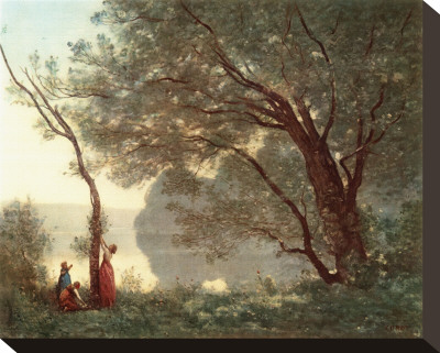Paysage (Souvenir de Mortefontaine) 1796-1875