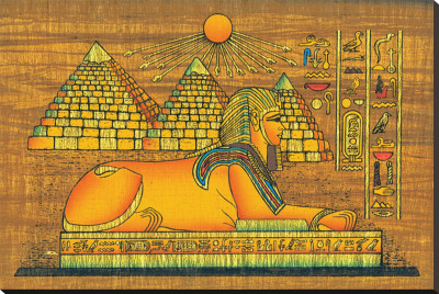 The Sphinx Stretched Canvas Print The Sphinx Stretched Canvas Print