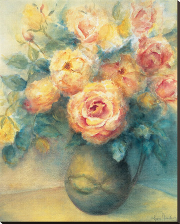 Roses Stretched Canvas Print Roses Stretched Canvas Print
