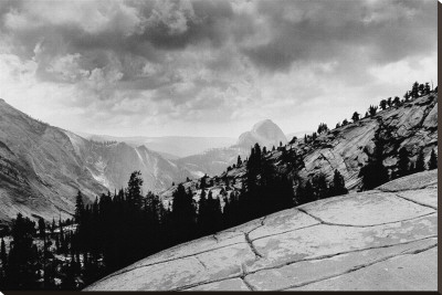 Flat Rocks, Yosemite National Park, California Stretched Canvas Print Flat Rocks, Yosemite National Park, California Stretched Canvas Print