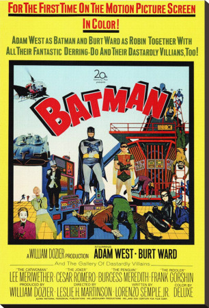 Batman Stretched Canvas Print Batman Stretched Canvas Print
