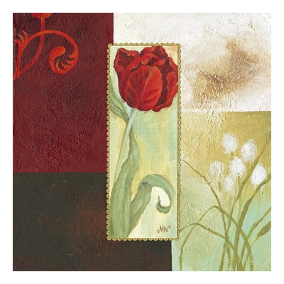 Tulip Square I Print Tulip Square I Print