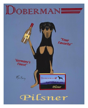 Doberman Pilsner Print Doberman Pilsner Print