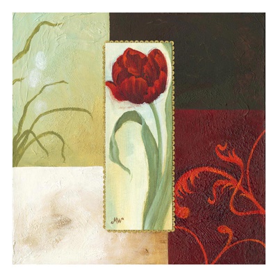 Tulip Square II Print Tulip Square II Print