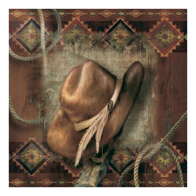 Western Cowboy Hat Print Western Cowboy Hat Print