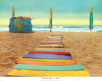 Beach Walk Print Beach Walk Print