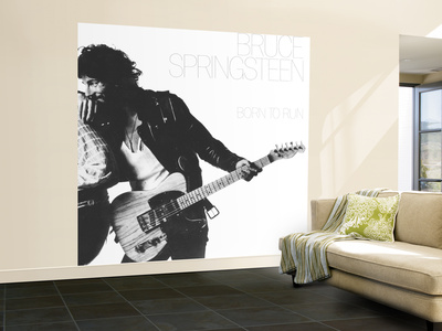 Bruce Springsteen-Born To Run Wall Mural – Large Bruce Springsteen-Born To Run Wall Mural – Large