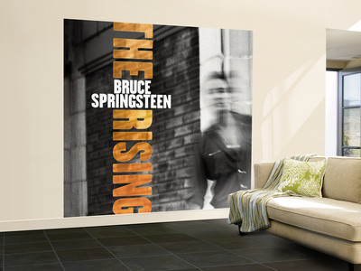 Bruce Springsteen- The Rising Wall Mural – Large Bruce Springsteen- The Rising Wall Mural – Large