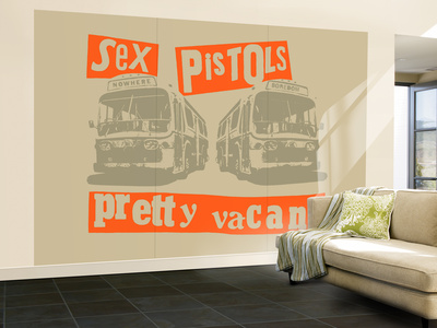 Sex Pistols Wall Mural – Large Sex Pistols Wall Mural – Large