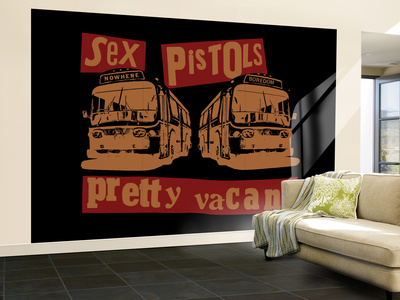 Sex Pistols Wall Mural – Large Sex Pistols Wall Mural – Large