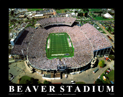 Beaver Stadium - Pennsylvania Print Beaver Stadium - Pennsylvania Print