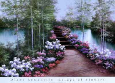 Bridge of Flowers Print Bridge of Flowers Print