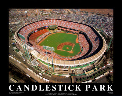 Candlestick Park - San Francisco, California Print Candlestick Park - San Francisco, California Print