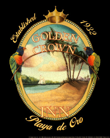 Golden Crown Inn Print Golden Crown Inn Print