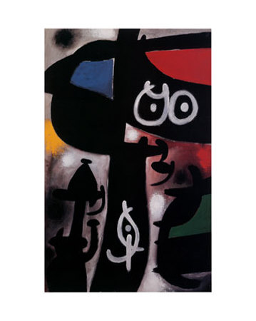 Frau und Vogel, c.1968 Print Frau und Vogel, c.1968 Print