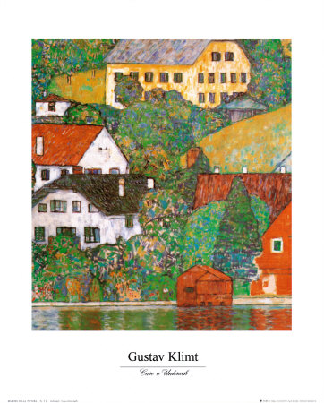 Houses at Unterach Print Houses at Unterach Print