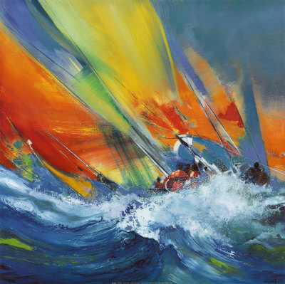 Jeu de Voiles Print Jeu de Voiles Print
