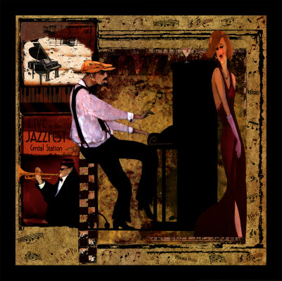 Jazz Piano Print Jazz Piano Print