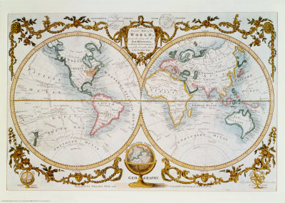 Map of the World Print Map of the World Print