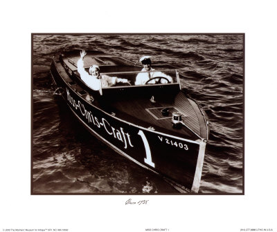 Miss Chris Craft I Print Miss Chris Craft I Print