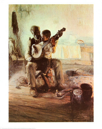 The Banjo Lesson Print The Banjo Lesson Print