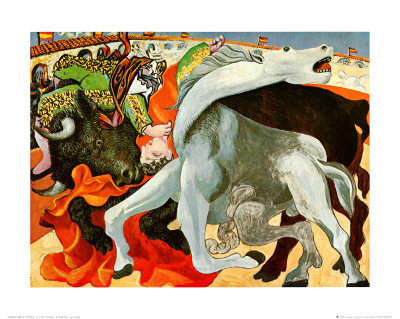 The Bullfight Print The Bullfight Print