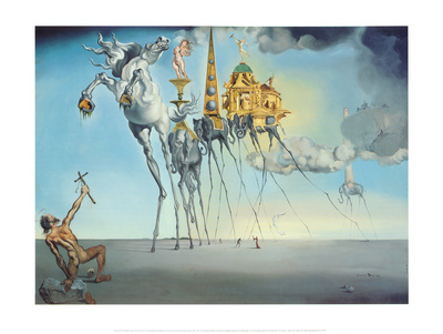 The Temptation of St. Anthony, c.1946 Print The Temptation of St. Anthony, c.1946 Print