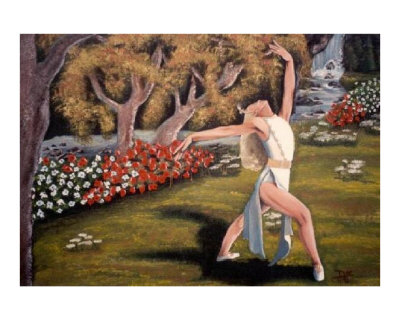 The Worship Dancer Giclee Print The Worship Dancer Giclee Print