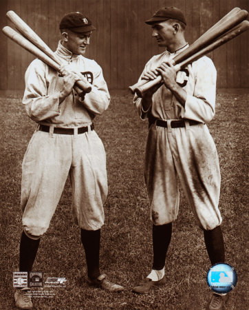 Ty Cobb and Shoeless Joe Jackson Photograph Ty Cobb and Shoeless Joe Jackson Photograph