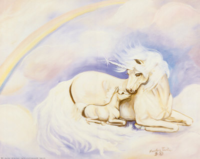 Unicorn Pastel Print Unicorn Pastel Print