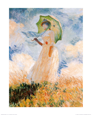 Woman With Umbrella Print Woman With Umbrella Print