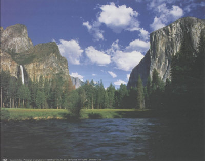 Yosemite Valley Print Yosemite Valley Print