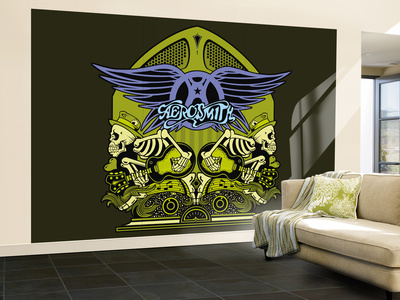 Aerosmith Wall Mural – Large Aerosmith Wall Mural – Large