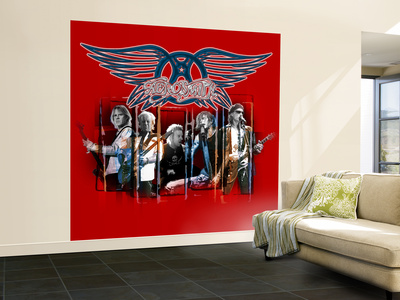 Aerosmith Wall Mural – Large Aerosmith Wall Mural – Large