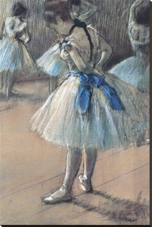 Ballerina Stretched Canvas Print Ballerina Stretched Canvas Print