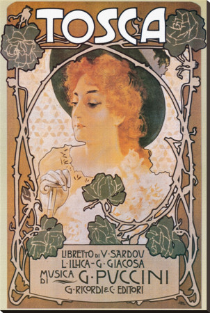 La Tosca Stretched Canvas Print La Tosca Stretched Canvas Print