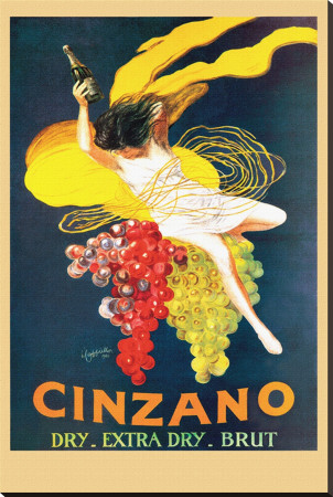 Cinzano Brut Stretched Canvas Print Cinzano Brut Stretched Canvas Print