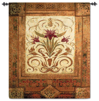 Crimson Blossom Wall Tapestry Crimson Blossom Wall Tapestry