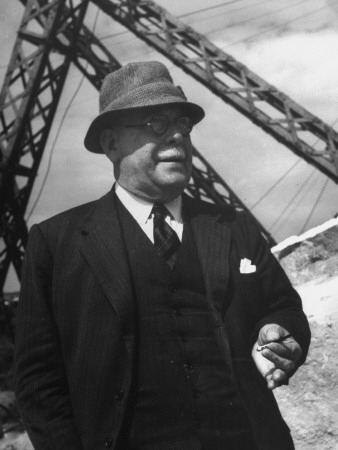 Director of the Granite Quarry Mr. Anderson, Using a Roach to Smoke His Cigarette Stretched Canvas Print