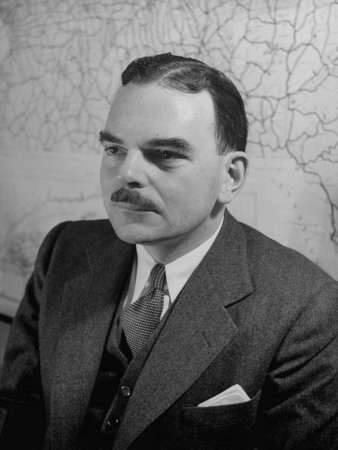 Governor Thomas E. Dewey Posing for a Picture Stretched Canvas Print