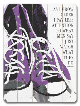 As I grow older (Purple) Wood Sign As I grow older (Purple) Wood Sign
