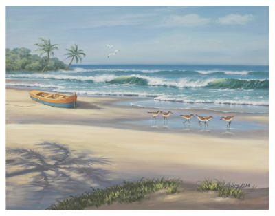 Sandpiper March I Print Sandpiper March I Print