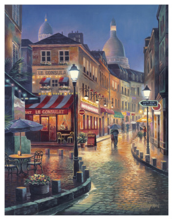 Night Stroll Print Night Stroll Print