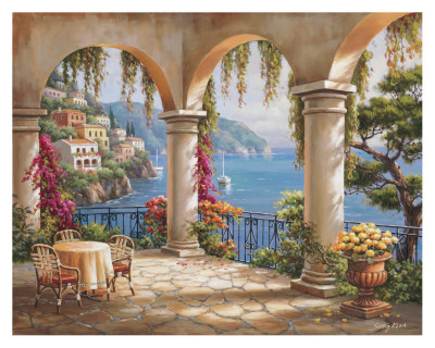 Terrace Arch II Print Terrace Arch II Print