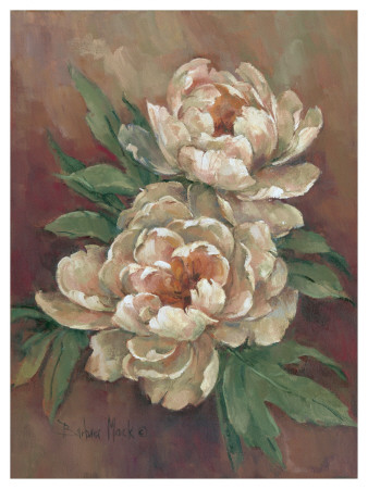 White Peonies I Print White Peonies I Print