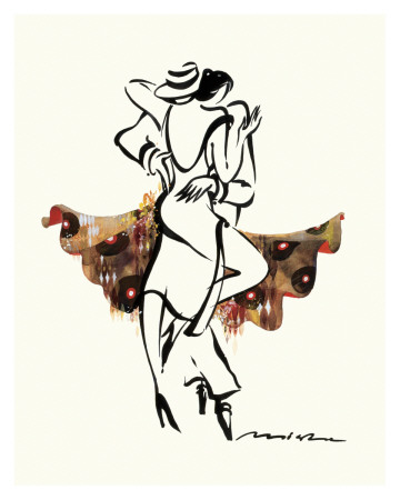 Tango Chocolate Print Tango Chocolate Print
