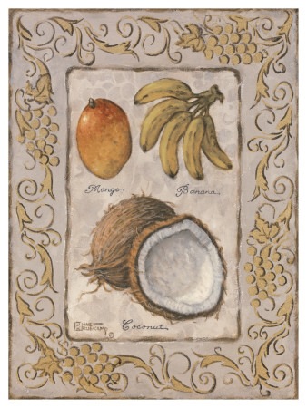 Tropical Fruit I Print Tropical Fruit I Print